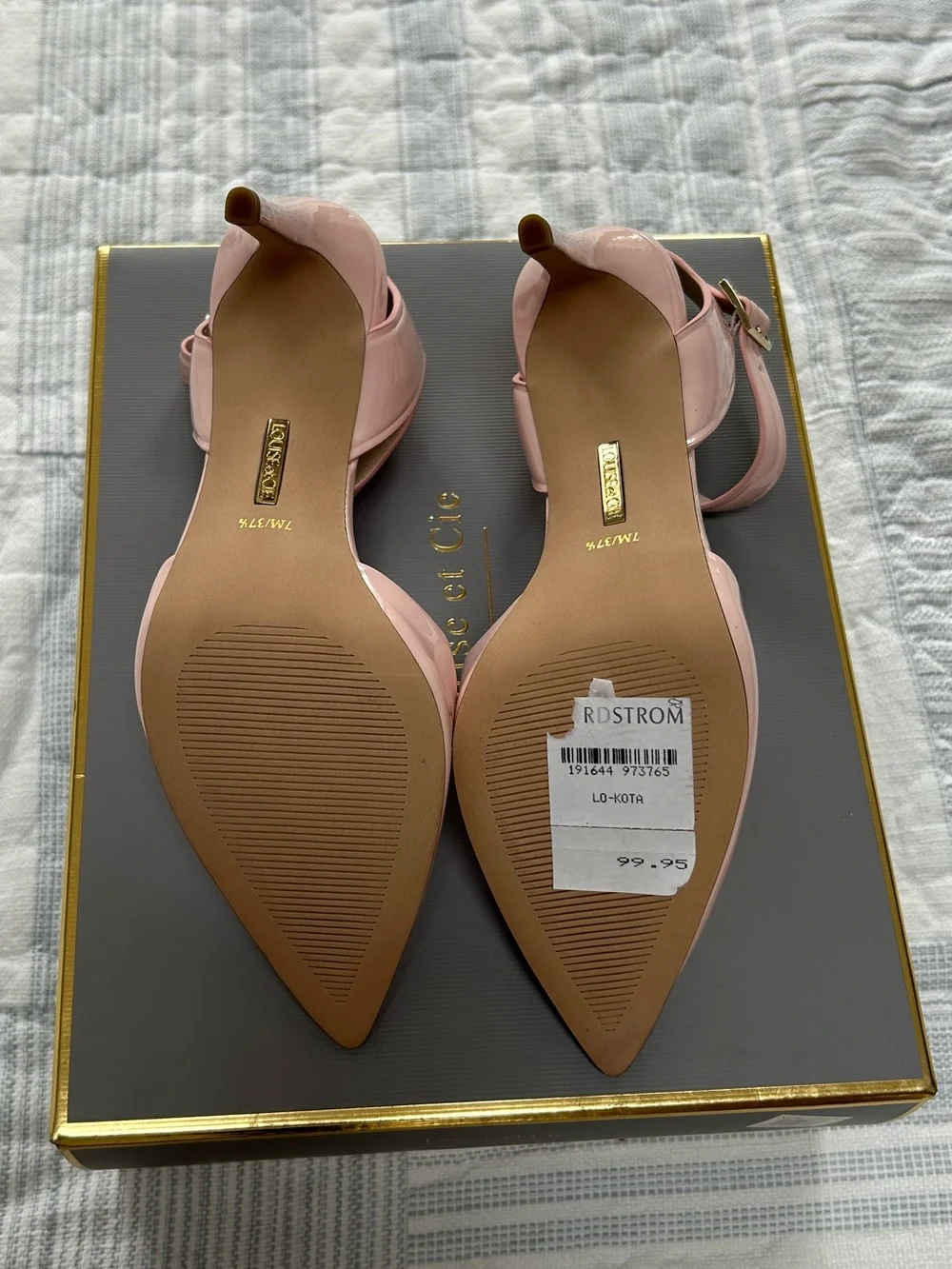 Louise et Cie Pink Kitten Heel